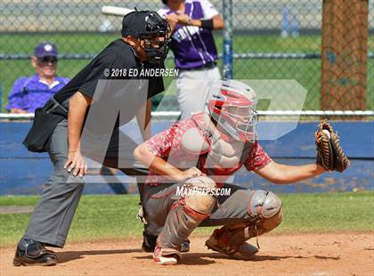 Thumbnail 1 in Lincoln County vs. Yerington NIAA 2A Final (Game 1) photogallery.