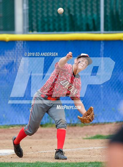 Thumbnail 2 in Lincoln County vs. Yerington NIAA 2A Final (Game 1) photogallery.