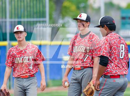 Thumbnail 3 in Lincoln County vs. Yerington NIAA 2A Final (Game 1) photogallery.