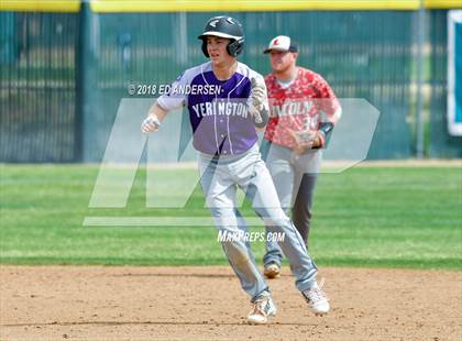 Thumbnail 2 in Lincoln County vs. Yerington NIAA 2A Final (Game 1) photogallery.