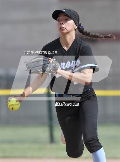 Thumbnail 2 in Arroyo @ Whittier Christian (CIF-SS D5 Playoff) photogallery.