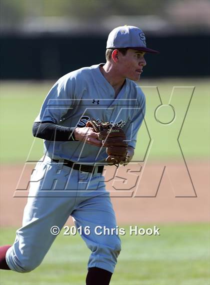 Thumbnail 1 in Rincon/University vs Salpointe Catholic (Lancer Baseball Classic) photogallery.