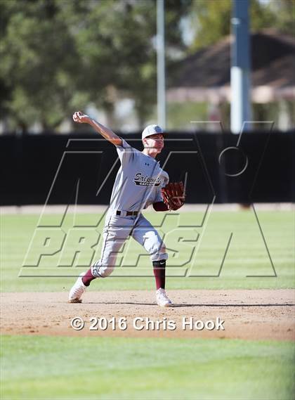 Thumbnail 2 in Rincon/University vs Salpointe Catholic (Lancer Baseball Classic) photogallery.