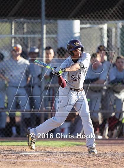 Thumbnail 1 in Rincon/University vs Salpointe Catholic (Lancer Baseball Classic) photogallery.
