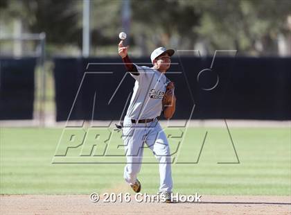 Thumbnail 3 in Rincon/University vs Salpointe Catholic (Lancer Baseball Classic) photogallery.