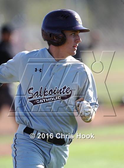 Thumbnail 3 in Rincon/University vs Salpointe Catholic (Lancer Baseball Classic) photogallery.