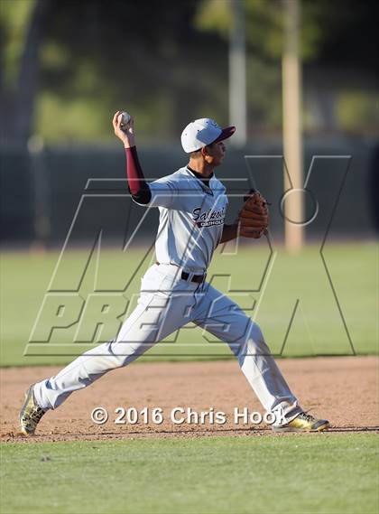 Thumbnail 1 in Rincon/University vs Salpointe Catholic (Lancer Baseball Classic) photogallery.