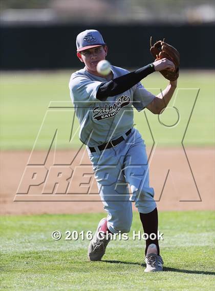 Thumbnail 2 in Rincon/University vs Salpointe Catholic (Lancer Baseball Classic) photogallery.
