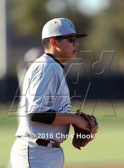 Thumbnail 2 in Rincon/University vs Salpointe Catholic (Lancer Baseball Classic) photogallery.