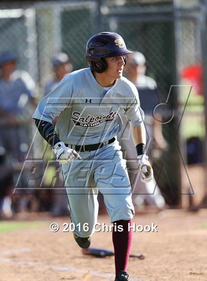 Thumbnail 2 in Rincon/University vs Salpointe Catholic (Lancer Baseball Classic) photogallery.