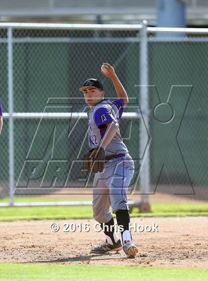 Thumbnail 2 in Rincon/University vs Salpointe Catholic (Lancer Baseball Classic) photogallery.