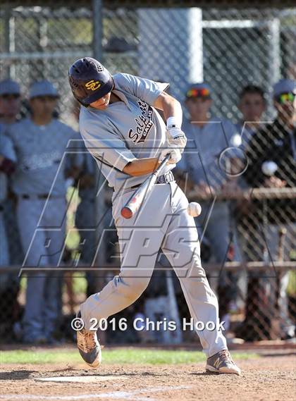 Thumbnail 2 in Rincon/University vs Salpointe Catholic (Lancer Baseball Classic) photogallery.