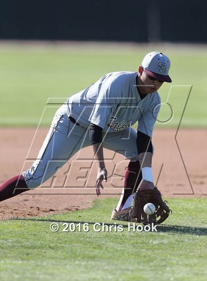 Thumbnail 1 in Rincon/University vs Salpointe Catholic (Lancer Baseball Classic) photogallery.