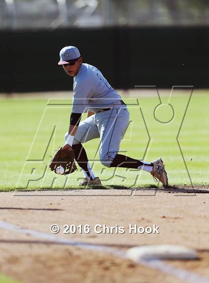 Thumbnail 1 in Rincon/University vs Salpointe Catholic (Lancer Baseball Classic) photogallery.