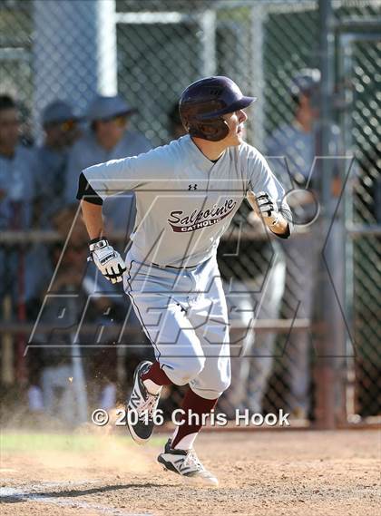 Thumbnail 2 in Rincon/University vs Salpointe Catholic (Lancer Baseball Classic) photogallery.