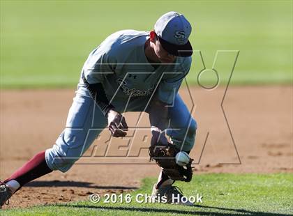 Thumbnail 2 in Rincon/University vs Salpointe Catholic (Lancer Baseball Classic) photogallery.