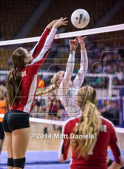 Thumbnail 3 in Montrose vs. Battle Mountain (CHSAA 4A Playoff) photogallery.