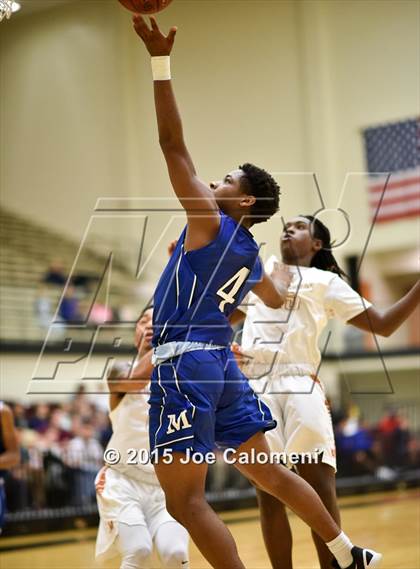 Thumbnail 1 in MacArthur [Douglas] vs Madison (Littleton Gym) photogallery.