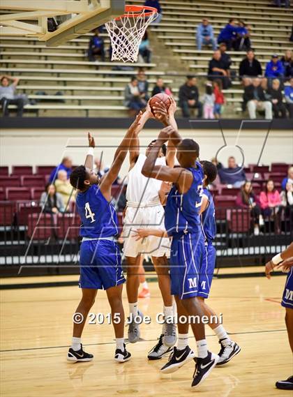 Thumbnail 1 in MacArthur [Douglas] vs Madison (Littleton Gym) photogallery.