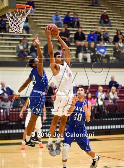 Thumbnail 3 in MacArthur [Douglas] vs Madison (Littleton Gym) photogallery.