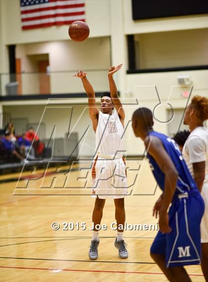 Thumbnail 1 in MacArthur [Douglas] vs Madison (Littleton Gym) photogallery.