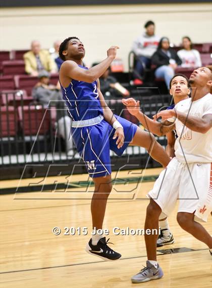 Thumbnail 2 in MacArthur [Douglas] vs Madison (Littleton Gym) photogallery.