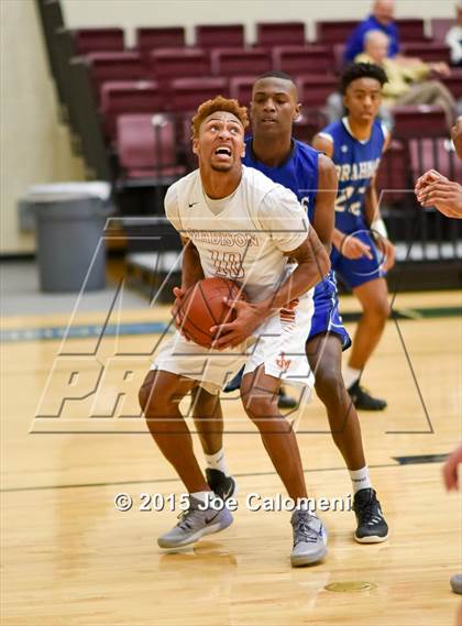 Thumbnail 1 in MacArthur [Douglas] vs Madison (Littleton Gym) photogallery.