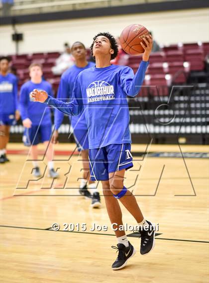 Thumbnail 1 in MacArthur [Douglas] vs Madison (Littleton Gym) photogallery.
