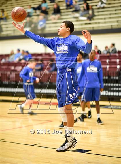 Thumbnail 2 in MacArthur [Douglas] vs Madison (Littleton Gym) photogallery.