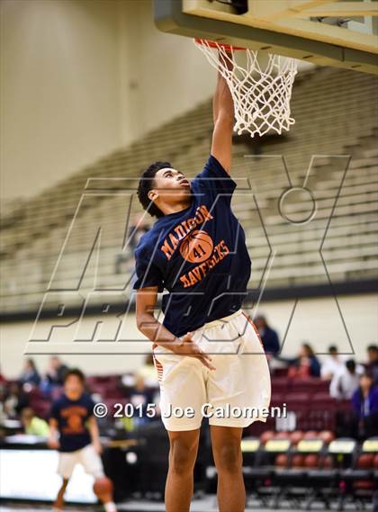 Thumbnail 2 in MacArthur [Douglas] vs Madison (Littleton Gym) photogallery.