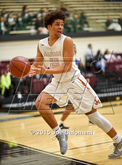 Thumbnail 2 in MacArthur [Douglas] vs Madison (Littleton Gym) photogallery.