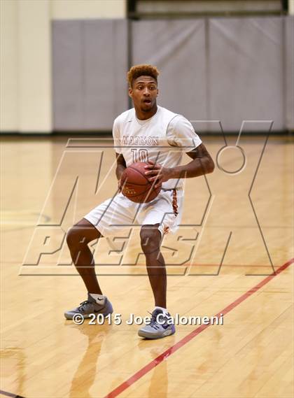 Thumbnail 3 in MacArthur [Douglas] vs Madison (Littleton Gym) photogallery.