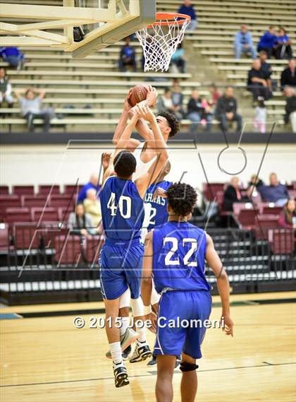 Thumbnail 2 in MacArthur [Douglas] vs Madison (Littleton Gym) photogallery.
