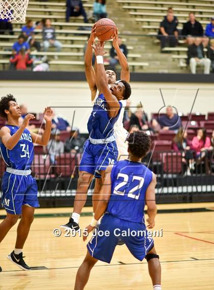 Thumbnail 1 in MacArthur [Douglas] vs Madison (Littleton Gym) photogallery.