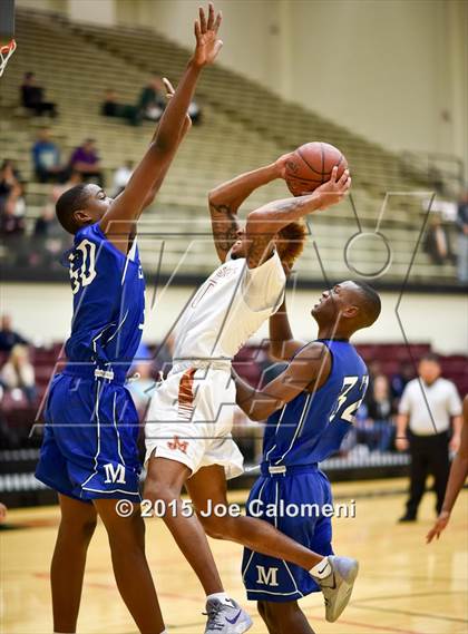 Thumbnail 1 in MacArthur [Douglas] vs Madison (Littleton Gym) photogallery.