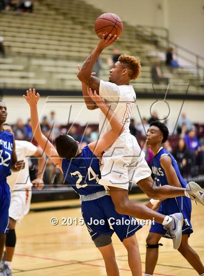 Thumbnail 1 in MacArthur [Douglas] vs Madison (Littleton Gym) photogallery.