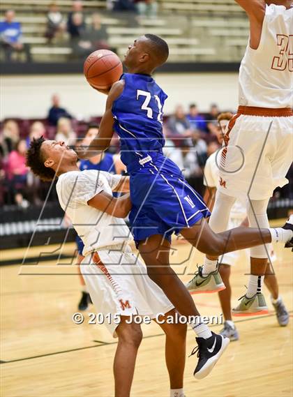 Thumbnail 3 in MacArthur [Douglas] vs Madison (Littleton Gym) photogallery.
