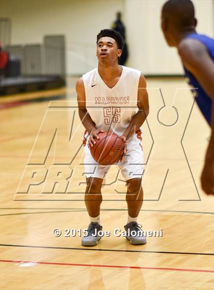 Thumbnail 2 in MacArthur [Douglas] vs Madison (Littleton Gym) photogallery.