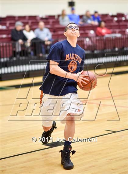 Thumbnail 2 in MacArthur [Douglas] vs Madison (Littleton Gym) photogallery.