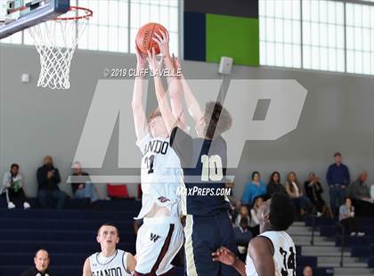 Thumbnail 2 in Cape Fear Academy vs Wando (Rotary Roundball Classic) photogallery.