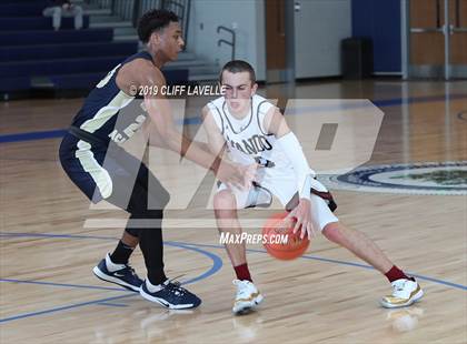 Thumbnail 3 in Cape Fear Academy vs Wando (Rotary Roundball Classic) photogallery.