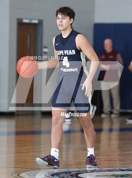 Thumbnail 3 in Cape Fear Academy vs Wando (Rotary Roundball Classic) photogallery.