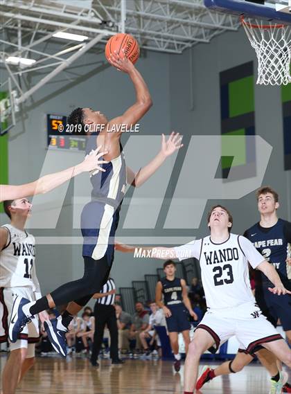 Thumbnail 1 in Cape Fear Academy vs Wando (Rotary Roundball Classic) photogallery.