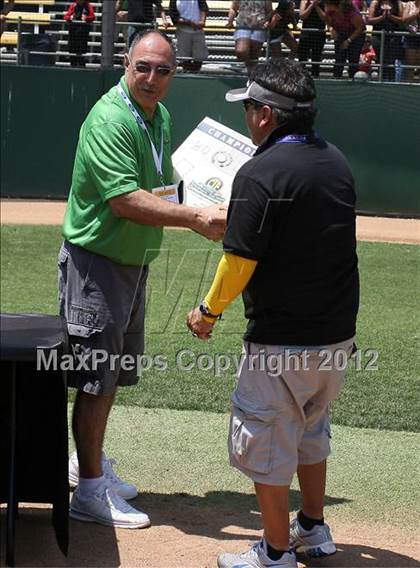Thumbnail 2 in Firebaugh vs. Hillcrest Christian (CIF SS D7 Final) photogallery.