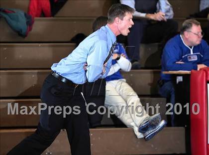 Thumbnail 1 in Riverton vs Williamsville (Sangamon County Tourney) photogallery.