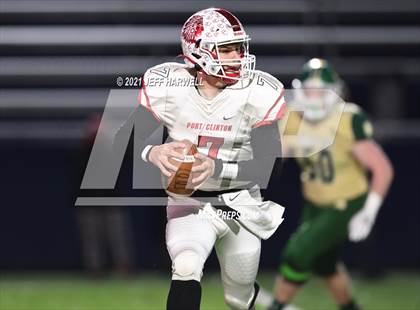 Thumbnail 3 in Port Clinton vs. Ursuline (OHSAA D4 State Semi Final) photogallery.