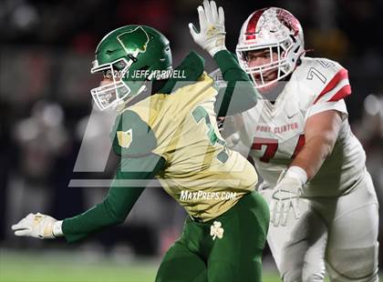 Thumbnail 2 in Port Clinton vs. Ursuline (OHSAA D4 State Semi Final) photogallery.
