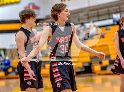 Thumbnail 2 in Blue Valley West @ Shawnee Mission West (Sophomore) photogallery.