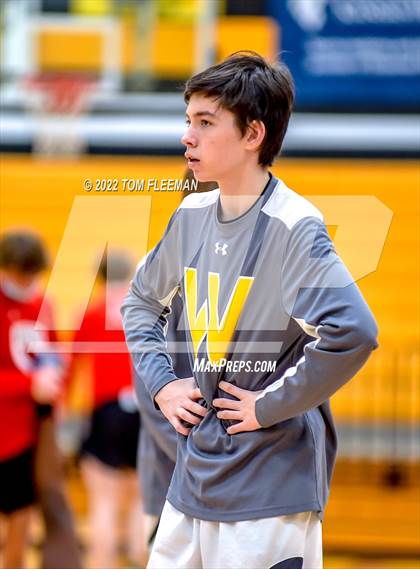 Thumbnail 1 in Blue Valley West @ Shawnee Mission West (Sophomore) photogallery.