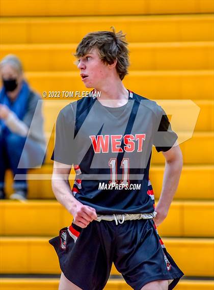Thumbnail 3 in Blue Valley West @ Shawnee Mission West (Sophomore) photogallery.